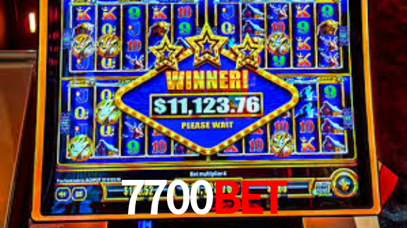 Interface do App 7700Bet